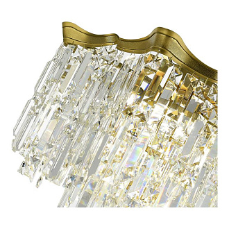 Светильник потолочный 78*45 см, 10*E14 ST LUCE Ofelia SL1659.302.10 латунь