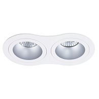 Встраиваемый светильник Arte Lamp ALKES A2161PL-2WH белый, вр 16,4*8,2 см