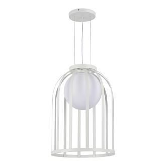 Подвесной светильник 40*200 см, E27, 60W, ST-Luce NORDIC SL6129.503.01 белый