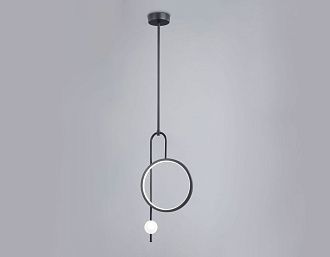 Светильник подвесной 24*6*58*158 см, LED 13W, 4200К, черный Ambrella Comfort LineTech FL66435
