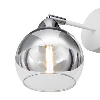 Бра 21*13*-20 см, 1*E27*60W, Freya Джаспер / Jasper FR5225WL-01W, Белый