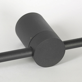 Бра настенное 100*10*6 см, 1*led*14W 3000K Lussole Lowell LSP-7118 черный