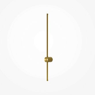 Настенный светильник (бра) 7*9*90 см, 10W 3000К Maytoni Light stick MOD237WL-L11BS3K латунь