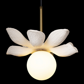 Подвесной светильник 27*34,5 см, 1*G9 Loft it Monro 10213/B White