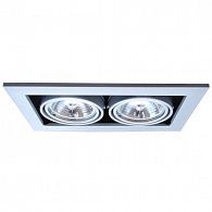 Светильник встраиваемый Arte Lamp A5930PL-2SI Technika серебрянный