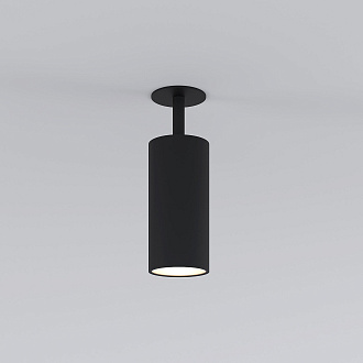 Встраиваемый LED светильник Diffe 25066/LED 15W 4200K чёрный Elektrostandard, вр 4,7 см