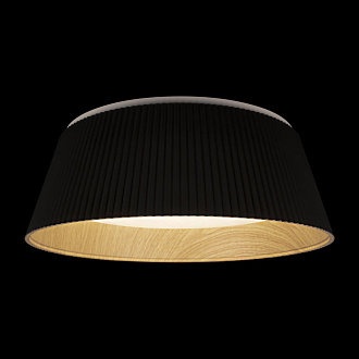 Потолочный светильник 46*16 см, 1*LED*24W 4000K черный, дерево LOFT IT Evans 10224 Black
