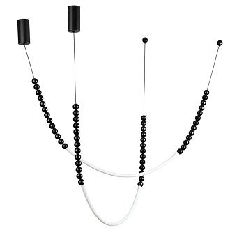 Светильник *3*150- см, 2*LED*25W, 3500K, Odeon Light Monella 7149/24CL, черный