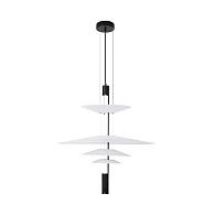 Подвесной светильник 76*68 см, 1*LED, 19W, 3000K Divinare Botticelli 1096/06 SP-21, Черный