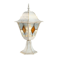 Уличный светильник 46 см Arte Lamp Berlin A1014FN-1WG, белый с золотом