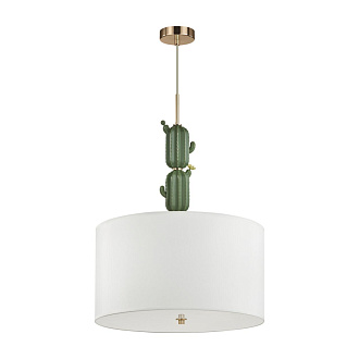 Люстра  45*45*64-215 см, 3*E27*3*60W Odeon Light Cactus 5425/3 золотой