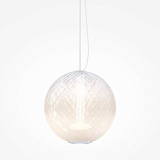 Подвесной светильник 30*30*335 см, LED*15W, 3000K, Maytoni Bruma MOD397PL-L15CH3K, хром