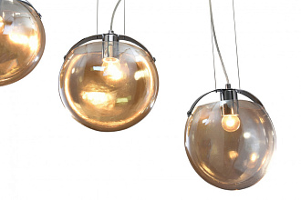 Подвесной светильник 12*85*150 см, 3*E27 хром Vele Luce Dialma VL5183P23