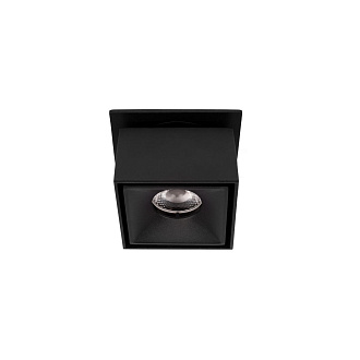 Встраиваемый светильник 9*9*7 см, 1*LED*12W 4000K LOFT IT Top 10325/B Black черный, вр 7,5 см