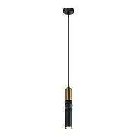 Подвесной светильник Lussole LSP-8571, 6*40 см, черный