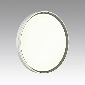 Cветильник 39*7 см, LED 48W, 3000-6000 К, IP43, белый/светло-серый, пластик Sonex Savi, 7631/DL