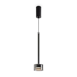 Подвесной светильник *10*64-252 см, 1*LED*6W, 3000K, Freya  FR5633PL-L6B, Черный