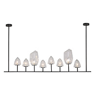 Линейно-подвесной светильник Lussole LSP-8849, 140*30 см, черный