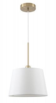 Светильник подвесной Freya Sandy FR5119PL-01BS, диаметр 30 см, латунь