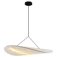 Люстра 80*80*163 см, 1*LED*26.5W, 3000K Gerhort G51274/1L BK WT, Черный