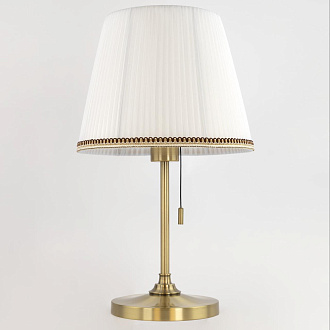 Настольная лампа 28,5*45 см E27*40 W, Citilux Линц Бронза+Белый CL402730