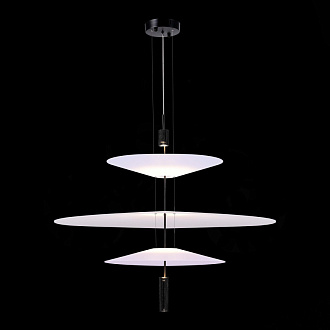 Люстра подвесная 68 см, 15W 3000K ST LUCE ISOLA SL6101.423.01 Черный