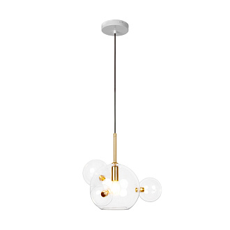 Подвесной светильник 39*31 см, 1*E14*40W LOFT IT Bolle 2027-P4 mini золото