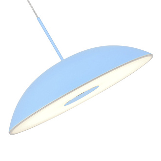 Подвесной светильник 39*200 см, LED, 24W, 3000К, ST-Luce Lido SL6128.703.01 синий