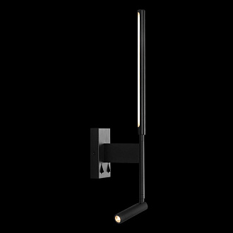 Бра 55 см, 12W, 3200K Loft IT Stick 10012/6+3BK, черный