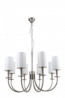 Подвесная люстра Stilfort Flokky 1044/11/08P, диаметр 75 см, никель