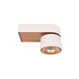 Накладной светильник 15*7*8,5 см, 1*LED*12W 4000K LOFT IT Knof 10324/A Gold White белый, золото