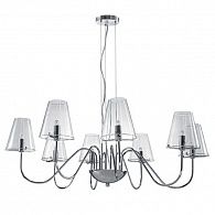 Люстра подвесная Диаметр 100 см Diafano Lightstar 758084 хром