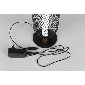 Настольная лампа 13*45 см, 1*LED, 18W, 3000K, Aployt Nikusia APL.658.04.18, черный