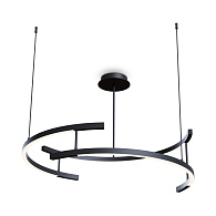 Люстра на штанге 83*83*85 см, LED, 3000К-4000К, Maytoni LINE  MOD016PL-L52BK черный