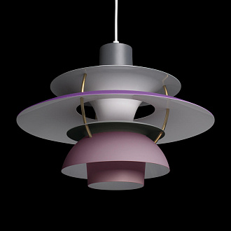 Подвесной светильник 40*38 см, 1*E27*40W  LOFT IT Floret 10113 Pink розовый