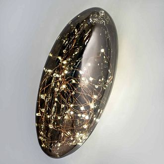 Настенный светильник 12 см, 5W, 3000К MODESTYLE MS.6512.280 BK черный