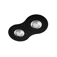 Встраиваемый светильник 17,5*9*2,5 см, GU10 LOFT IT Hap 10341/2B Black черный, вр 7,5*14,5 см