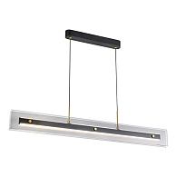 Линейный подвесной светильник 120 см, 36W, 3000K, Lussole LSP-4023, черный