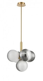 Подвесной светильник  38*80 см, 5*G9 золото Vele Luce Amore VL5484P05