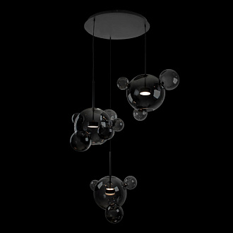 Светильник подвесной LOFT IT LED Bolle 2029-D3, черный