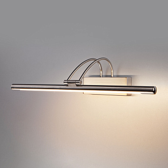 Подсветка LED 10W, 3000 К, 55*5*22,5 см, никель, Elektrostandard Simple MRL LED 10W 1011 IP20