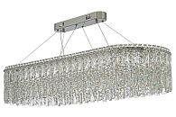 Люстра подвесная ** см, Led лента*LED*150W, 3000/6000K, Arti Lampadari Ovindoli Nickel Ovindoli L 1.5.120x40.100 N, Никель