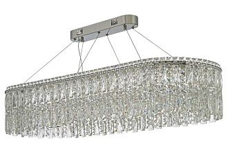 Люстра подвесная ** см, Led лента*LED*150W, 3000/6000K, Arti Lampadari Ovindoli Nickel Ovindoli L 1.5.120x40.100 N, Никель