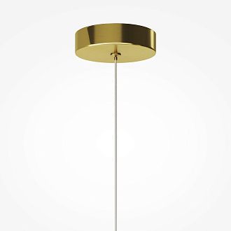 Подвесной светильник 16,2*5,5*49,3-339,3 см, *LED*3W, Maytoni Shiori MOD524PL-L3BSK1, Латунь
