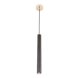 Светильник 4 см, 3W, 4000K, Crystal Lux FRESA SP3W LED BLACK, золото-черный мрамор