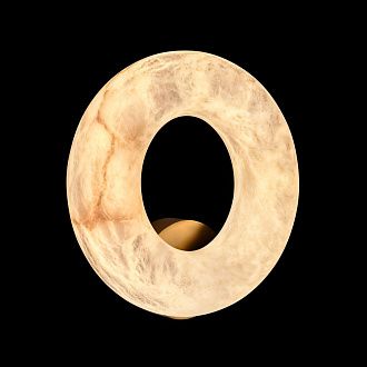 Настенный светильник 25 см, 8W, 3000K, Loft IT Oslo 10407W, бронза-мрамор