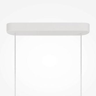 Подвесной светильник Maytoni MOD286PL-L12W3K 80*18*60-220 см, *LED*14W, 3000K, Maytoni Spirito MOD286PL-L12W3K, Белый