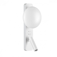 Бра 34 см, 5W, 3000K, Odeon Light Albergo 7049/5WL, белый