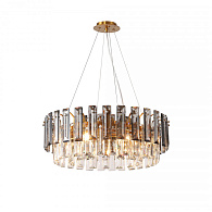 Люстра подвесная 60*60*60/120 см, 8*E14 40W Бронза, Дымчатый, Прозрачный Stilfort Ton 2159/05/08P