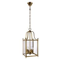 Подвесной светильник 28 см, Loft IT Noble 10591/4 AB, бронза